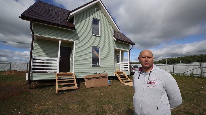 Отзыв каркасный дом "ГАРМОНИЯ 2К" компания Технология