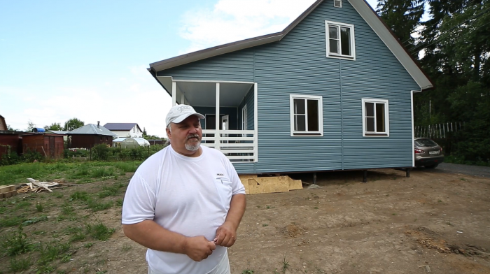 Отзыв каркасный дом "КЕДР 6Х8" от компании Техонология