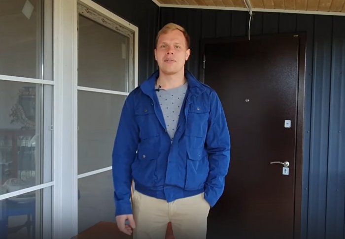 Каркасный дом «Кедр R108 от компании Rudom