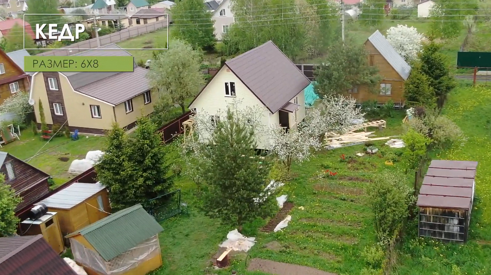 Отзыв каркасный дом Кедр 6х8 от компании "Технология"